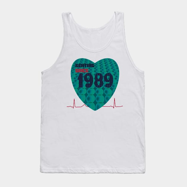 1989 Beating Since Tank Top by KateVanFloof